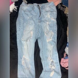 Fashion nova jeans size medium